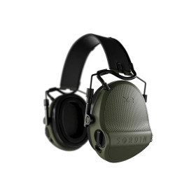 Sordin Supreme X2 BT Headband Leather Memory Foam, Color: Orange  Chez DEVILLE ARMORY. Votre armurerie en ligne.