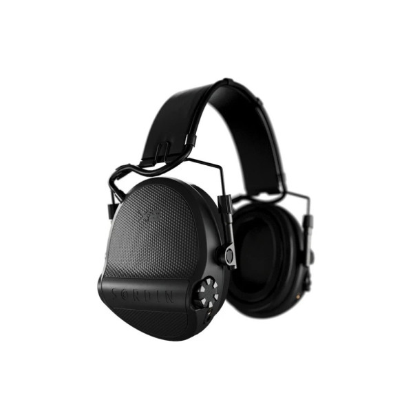 Sordin Supreme X2 BT Headband Leather Gel, Color: Black  Chez DEVILLE ARMORY. Votre armurerie en ligne.