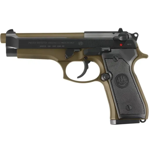 Beretta 92 FS BRONZE BLANC PATINE NOIRE