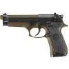 Beretta 92 FS BRONZE BLANC PATINE NOIRE