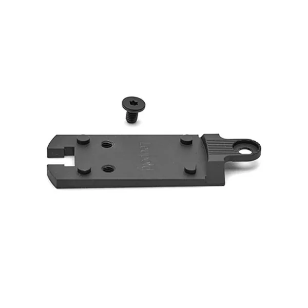 PHOENIX Montage point rouge Plate pour Leupold Delta - Noir