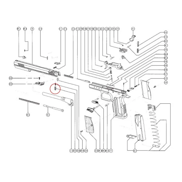 Tanfoglio Firing Pin Safety