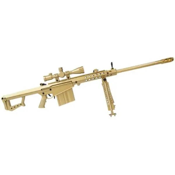 Miniature Goatguns Mini Barrett 82A1 .50 Gold