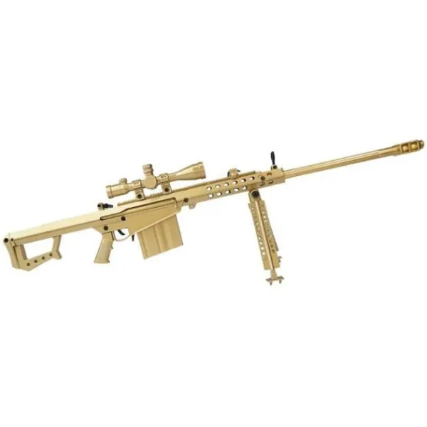 Miniature Goatguns Mini Barrett 82A1 .50 Gold