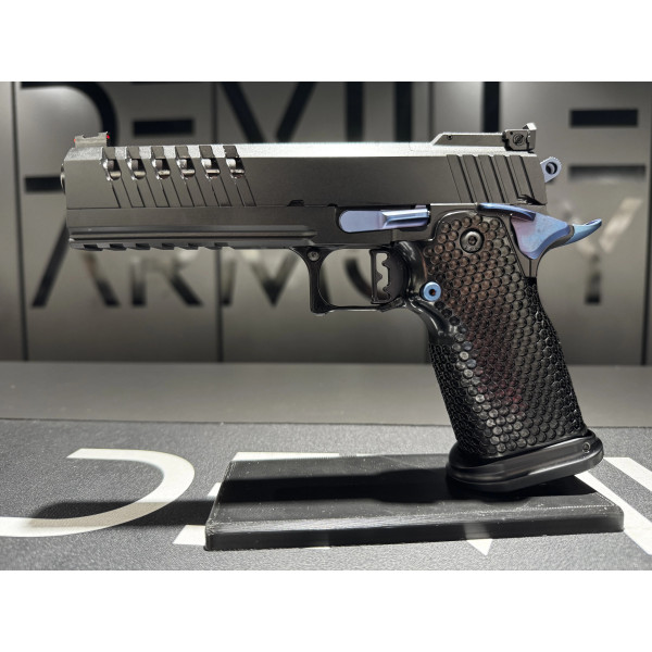 MPA DS9 Hybrid 9x19 Black & Blue  Chez DEVILLE ARMORY. Votre armurerie en ligne.