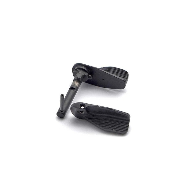 Tanfoglio Safety Ambidextre Étendu, ARGENT  Chez DEVILLE ARMORY. Votre armurerie en ligne.