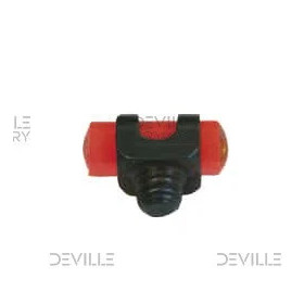 Guidon fluo rouge à visser  Chez DEVILLE ARMORY. Votre armurerie en ligne.