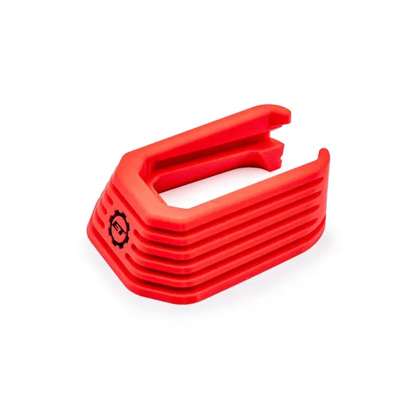 Eemann Tech Puits de chargeur pour CZ Scorpion Evo 3 - Rouge