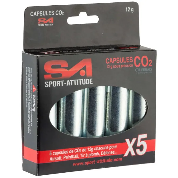 Sport Attitude 5 sparclettes 12 g de CO2