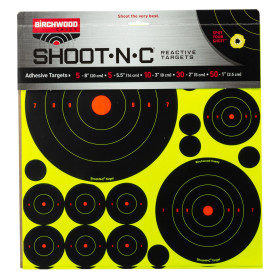 Cibles Shoot-N-C mix 50 cibles et pastilles  Chez DEVILLE ARMORY. Votre armurerie en ligne.