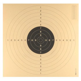 100 cartons-cibles C50 55 x 53 cm avec encoches  Chez DEVILLE ARMORY. Votre armurerie en ligne.