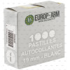 Pastilles blanches diam. 19 mm