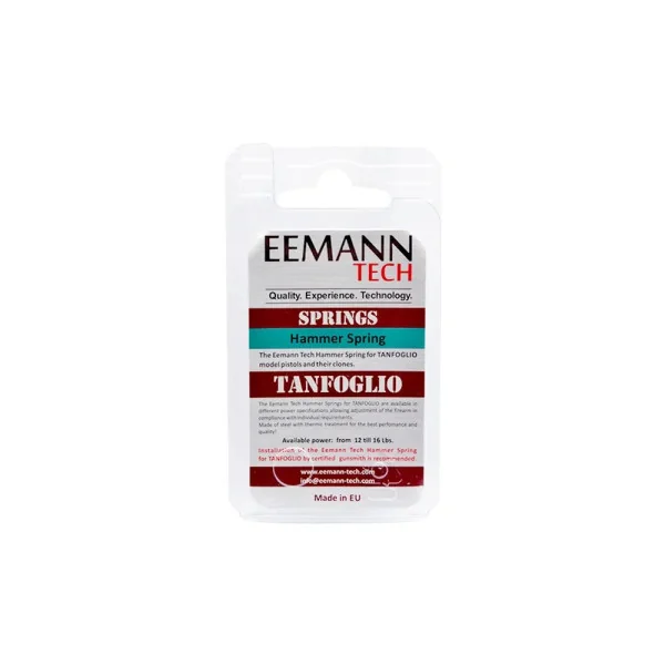 Eemann Tech Ressort de Marteau 16 lbs pour Tanfoglio Stock II/III