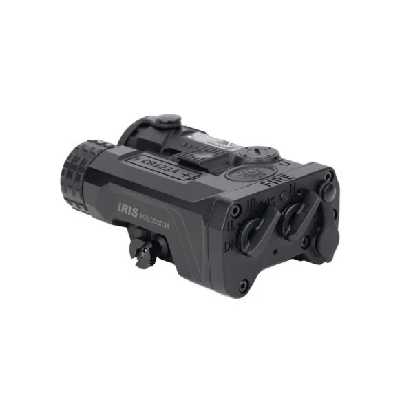 Holosun IRIS-3 laser et lampe 3 voies : 1x laser visible vert+1x IR et lampe IR