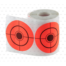 Pastilles autocollantes diam. 75 mm  Chez DEVILLE ARMORY. Votre armurerie en ligne.