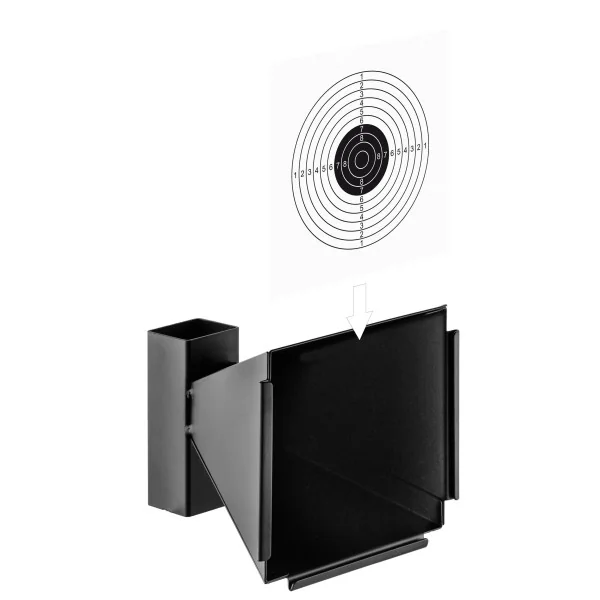 BO Manufacture Arms Porte cible conique 14 x 14 cm en acier