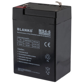Batterie rechargeable MS4-6 6 volts  Chez DEVILLE ARMORY. Votre armurerie en ligne.