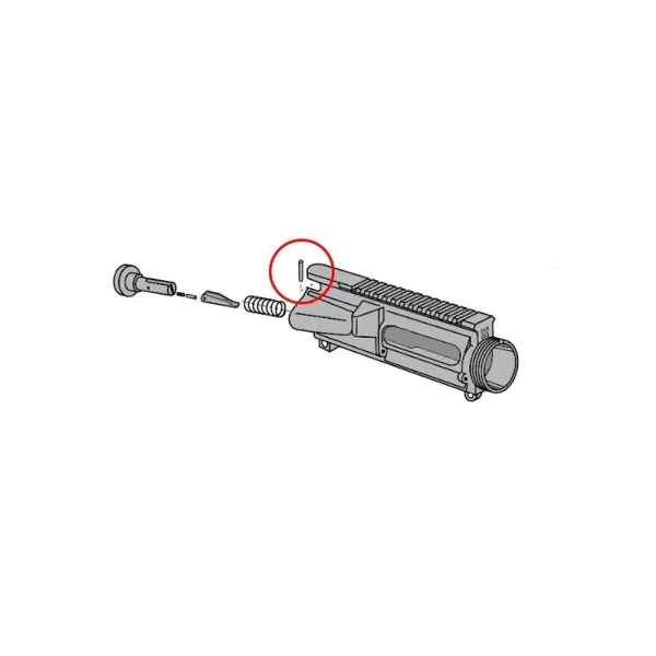 Eemann Tech Forward Assist Ressort Pin pour AR-15