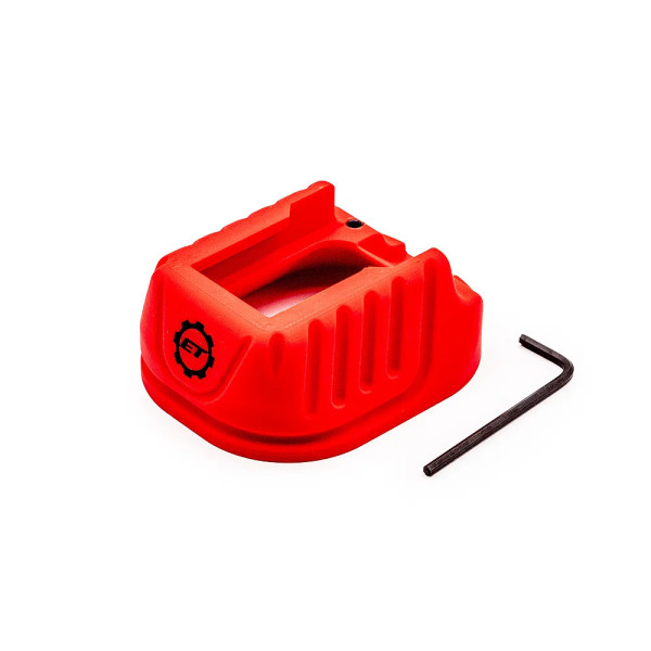 Eemann Tech Competition Magwell for JP JP5 PCC - RED  Chez DEVILLE ARMORY. Votre armurerie en ligne.