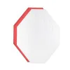 Eeman Tech Cardboard IPSC Target Blanc/RED - 100 pcs./Pack