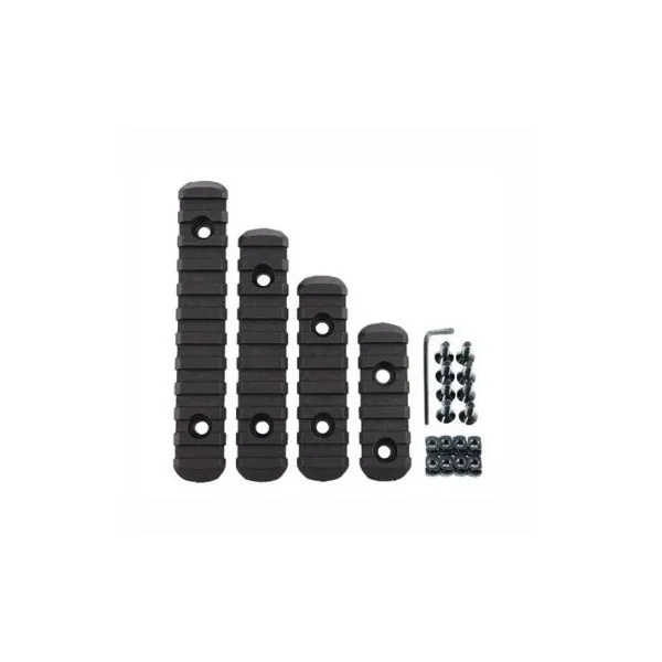 Bo Manufacture Kit de 4 rails M-LOK vers Picatinny
