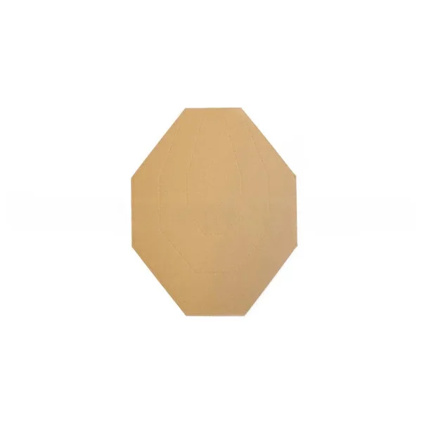 Eeman Tech Cardboard IPSC MINI Target TAN/WHITE - 100 pcs./Pack