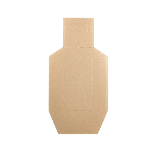 Cible métrique de zone D expurgée en carton Eemann Tech - 100 pcs./Pack  Chez DEVILLE ARMORY. Votre armurerie en ligne.