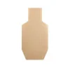 Eemann Tech Cardboard Redacted D Zone Metric Target - 100 pcs./Pack