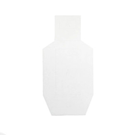 Cible métrique de zone D expurgée en carton Eemann Tech - 100 pcs./Pack  Chez DEVILLE ARMORY. Votre armurerie en ligne.