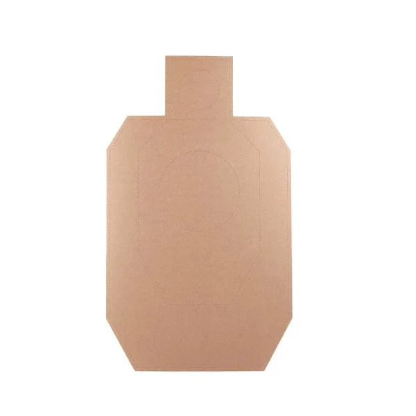 Eemann Tech Waterproof IDPA Target TAN/WHITE - 50 pcs./Pack
