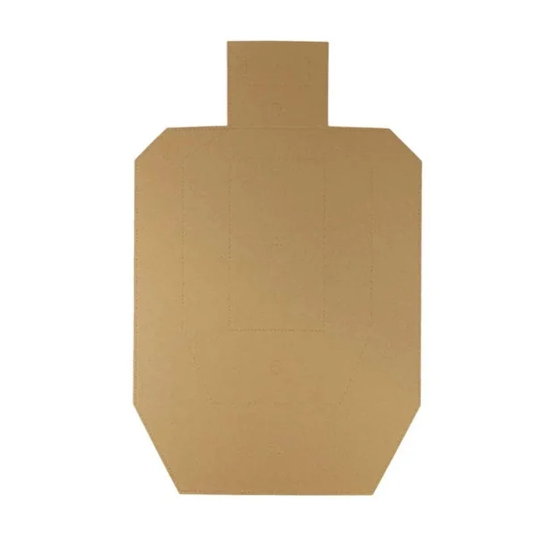 Eeman Tech Cardboard Metric Target TAN/WHITE - 100 pcs./Pack