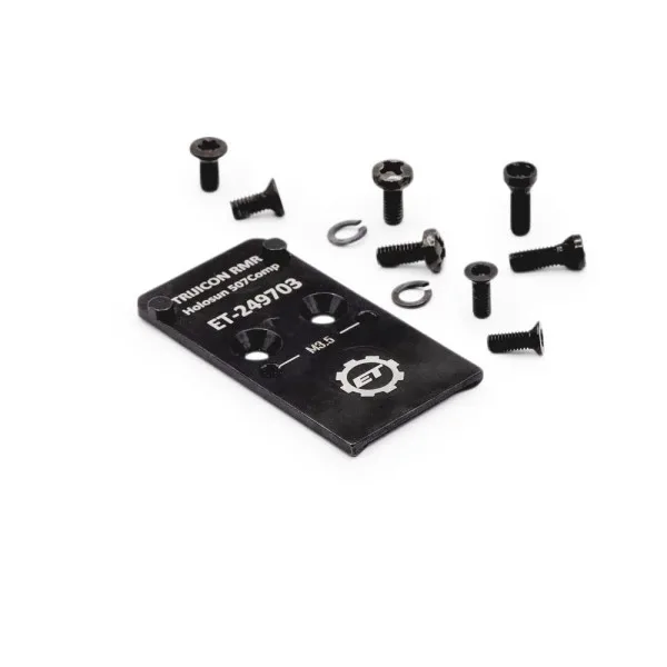 Eemann Tech WALTHER PDP OR Plate Mount pour Trijicon RMR/SRO