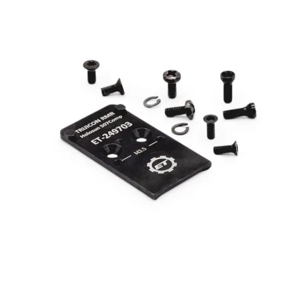 Eemann Tech WALTHER PDP OR Plate Mount pour Trijicon RMR/SRO
