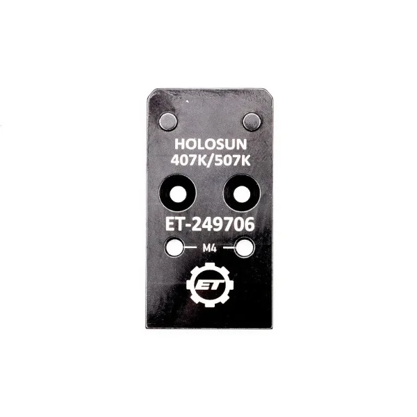 Eemann Tech WALTHER PDP OR Plate Mount for Holosun 407K/507K