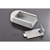 Armanov MPSSF Talon de chargeur +2 rnd MaXXXgrip pour Tanfoglio Stock II, III, ARGENT, taille : Small Frame