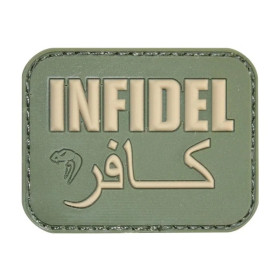 Patch PVC Infidel Viper  Chez DEVILLE ARMORY. Votre armurerie en ligne.