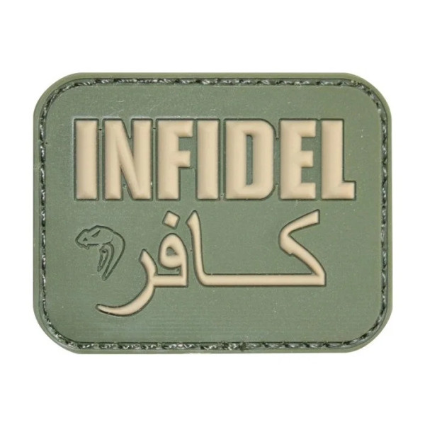 Patch PVC Infidel Viper  Chez DEVILLE ARMORY. Votre armurerie en ligne.