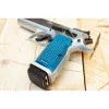 Poignées pistolet Armanov PGTGLF3D/PGTGSF3D SpidErgo pour Tanfoglio, ARGENT, taille : petit cadre