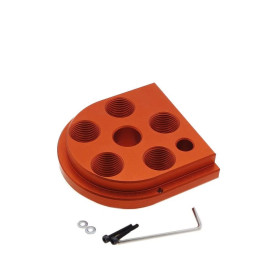 Armanov DTH650FF ToolHead Free-Float, Zero-Play pour Dillon XL650 / XL750, ROUGE  Chez DEVILLE ARMORY. Votre armurerie en ligne.