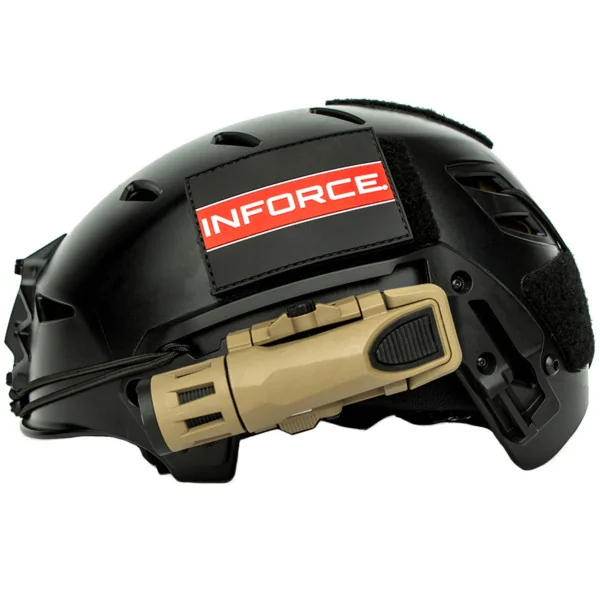 Lampe tactique pour casque INFORCE HML WHITE / IR Noir