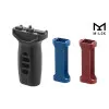 UTG Grip Super slim M-LOK avec inserts rouge et bleu