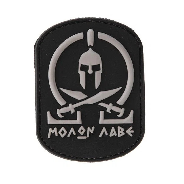 Patch PVC Molon Labe  Chez DEVILLE ARMORY. Votre armurerie en ligne.