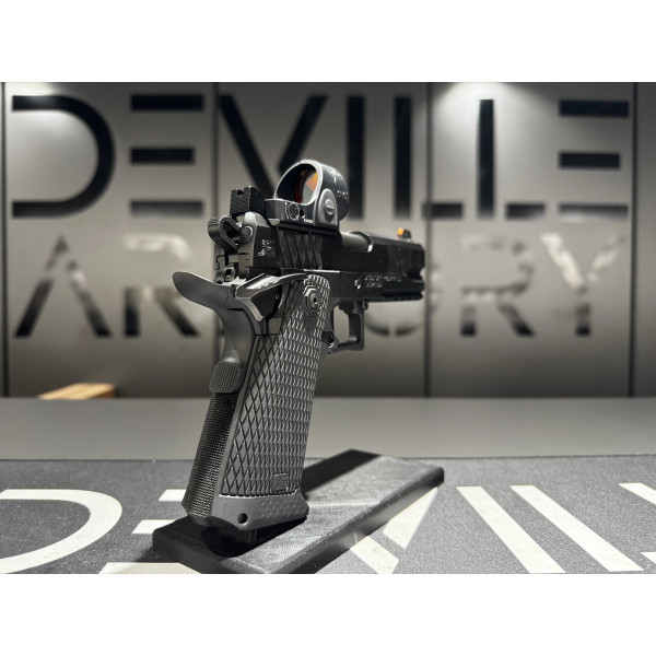 Pistolet JACOB GREY TWC BLACK  Chez DEVILLE ARMORY. Votre armurerie en ligne.