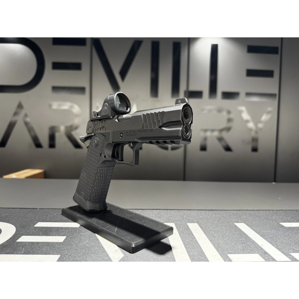 Pistolet JACOB GREY TWC BLACK  Chez DEVILLE ARMORY. Votre armurerie en ligne.