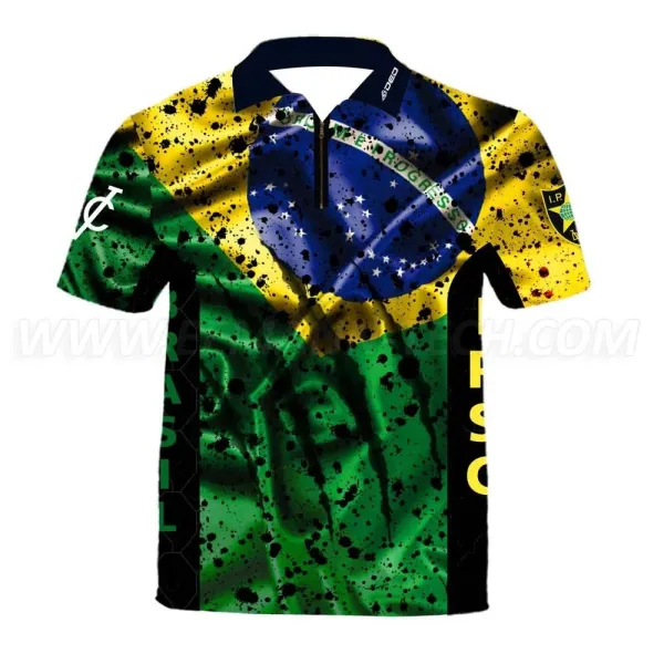 DED IPSC Brasil Competition T-shirt - taille 10XL