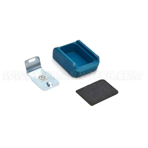 Armanov Talon de chargeur MPHKRACE +2 rnd pour H&K SFP9, P30 - Argent