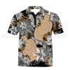 T-shirt DED Motif Floral Balles IDPA Cible Noir - taille 3XL