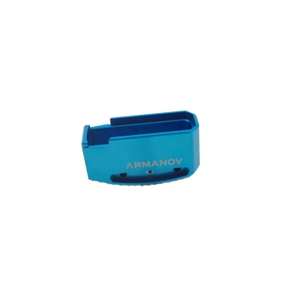 Talon de chargeur Armanov +5 pour Pmag AR15 - Bleu