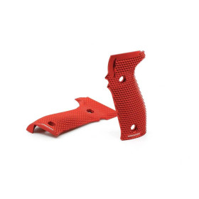 Poignées pistolet Armanov SpidErgo II pour Sig Sauer P226 DA, ROUGE  Chez DEVILLE ARMORY. Votre armurerie en ligne.