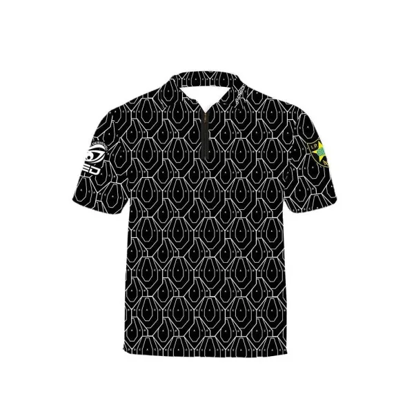 T-shirt DED IPSC Cible Noir - taille 3XL